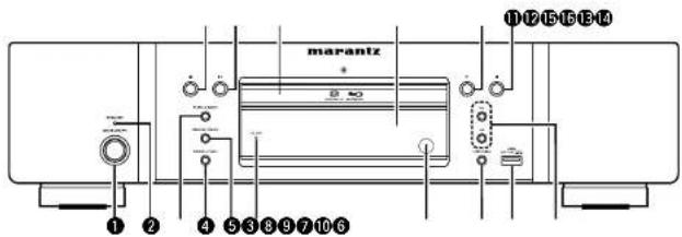 MARANTZ UD5005SG - Voorpaneel - 1