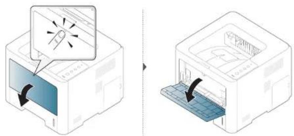 SAMSUNG ProXpress M3825DW - Tips voor het gebruik van de multifunctionele (of handmatige toevoer) lade - 1