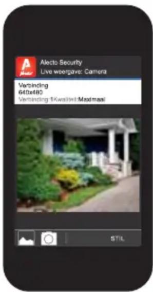 Alecto Security Live woergave: Camera Vertinling 640x480 Vertinling 1Kwaiest-Medmasi STIL