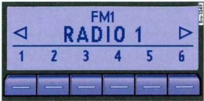 FM1 RADIO 1 1 2 3 4 5 6