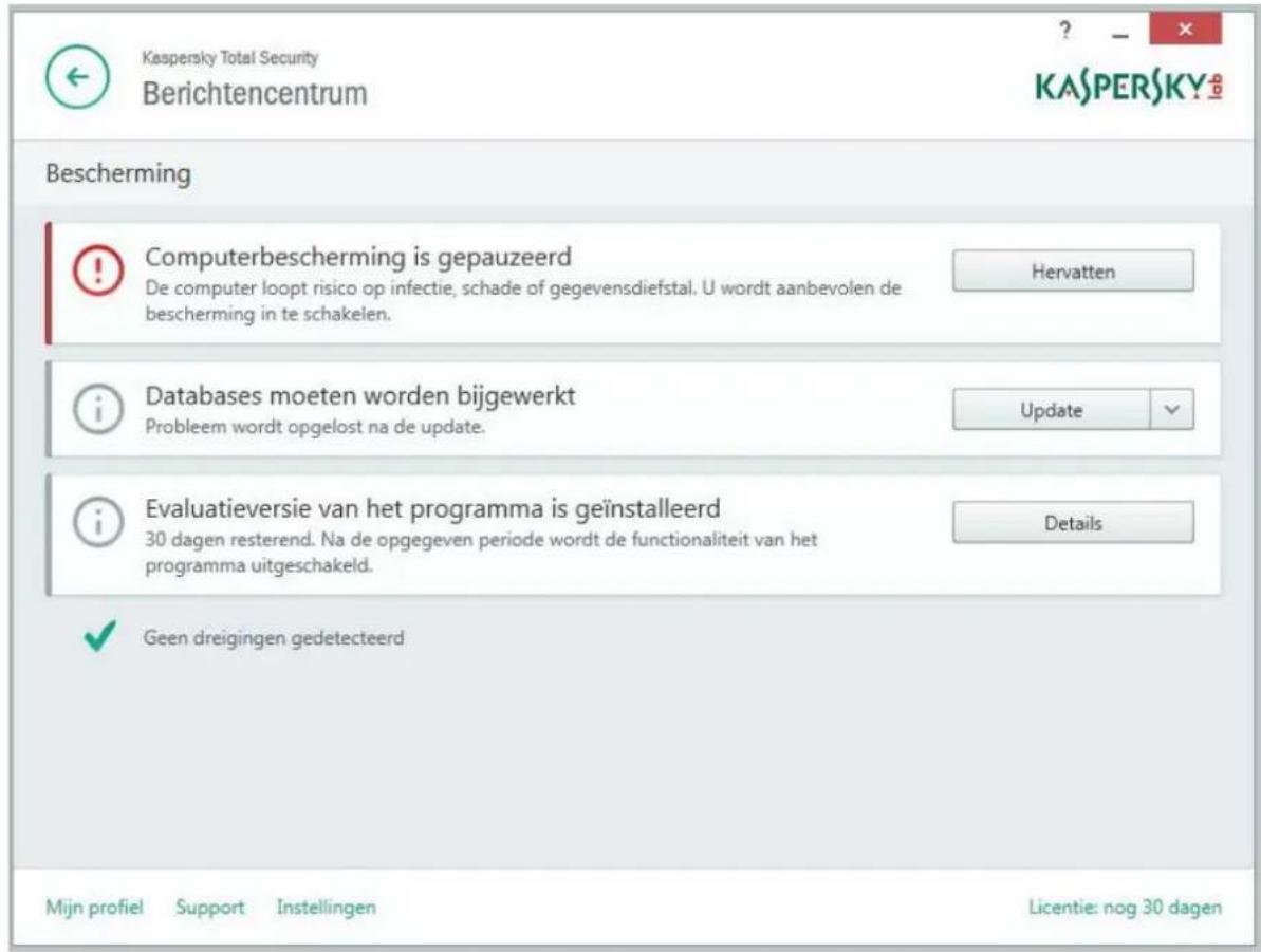 KASPERSKY LAB Total Security - BEVEILIGING OPLOSSEN - 1