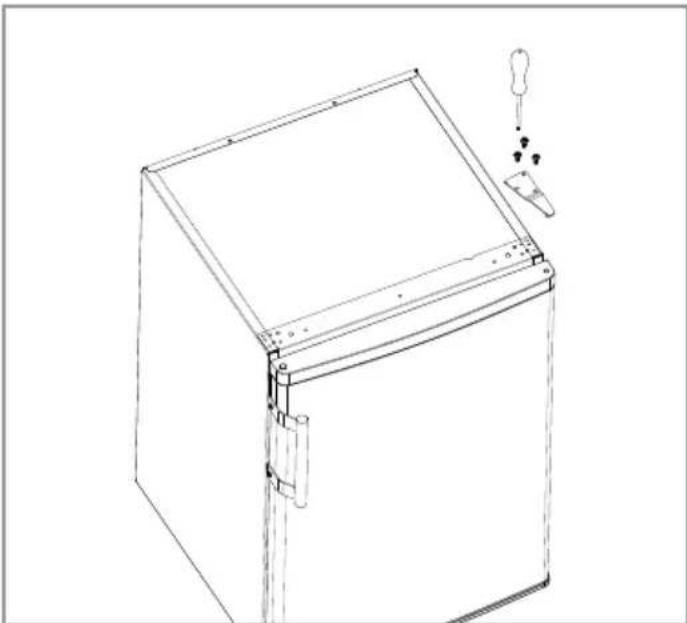 INVENTUM KV552 - bovenblad verwijderen - 4