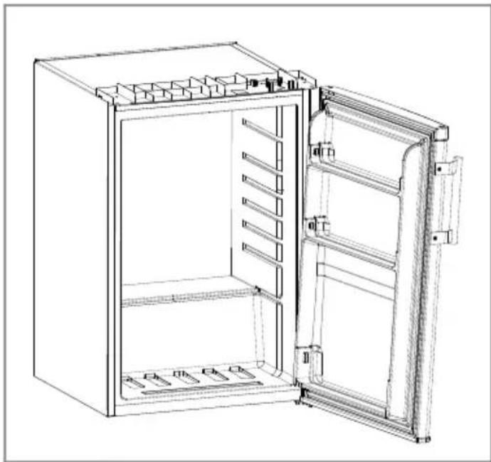 INVENTUM KV552 - reversing the door opening - 4