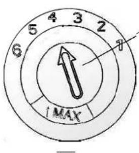 5 4 3 2 6 7 MAX