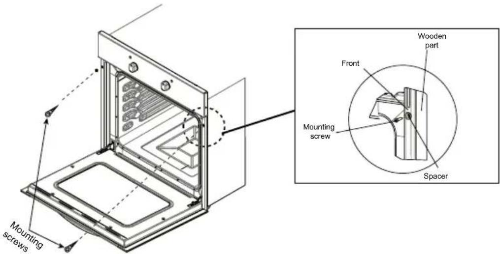 INVENTUM IOV6030RVS - THE FITTING OF THE APPLIANCE - 1
