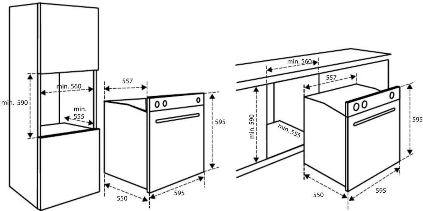 INVENTUM IOV6030RVS - INBOUWMATEN - 1