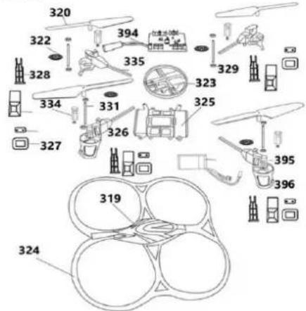 WLtoys V666 - Spare parts - 1