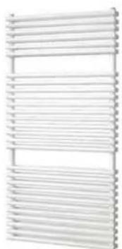 Pure white horizontal ladder structure without any text, numbers, or symbols
