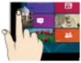 MEDION AKOYA P5363 I - Gebaren voor het touchscreen - 1