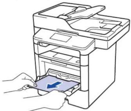 BROTHER MFC-L6900DWTSP - Er is papier vastgelopen in de multifunctionele lade - 1