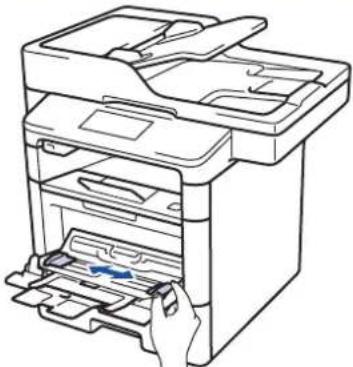 BROTHER MFC-L6900DWTSP - Papier in de multifunctionele lade (Multif. lade) plaatsen - 4