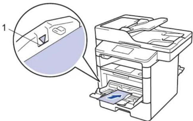 BROTHER MFC-L6900DWTSP - Enveloppen plaatsen en bedrukken met de multifunctionele lade - 7