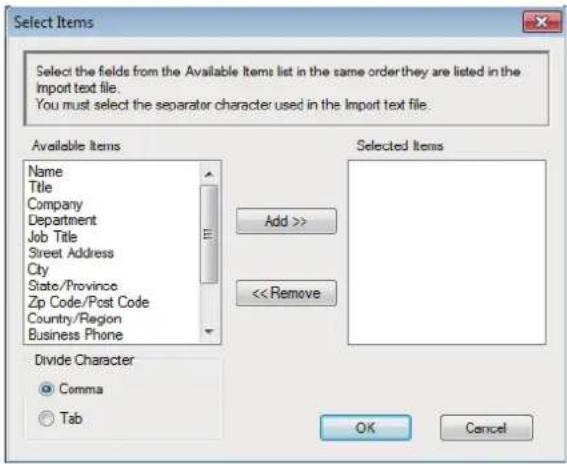 BROTHER MFC-L6900DWTSP - Informatie importeren naar het adresboek (Windows) - 2