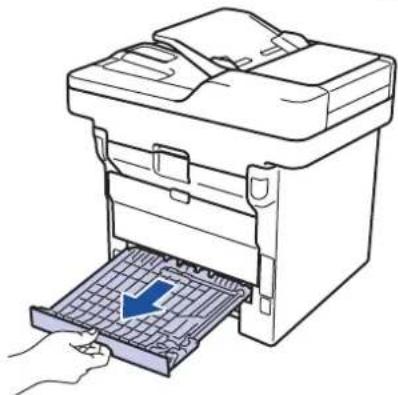 BROTHER MFC-L6900DWTSP - Er is papier vastgelopen in de dubbelzijdige lade - 2