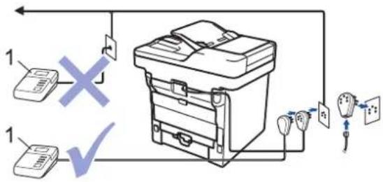 BROTHER MFC-L6900DWTSP - Extern antwoordapparaat - 2