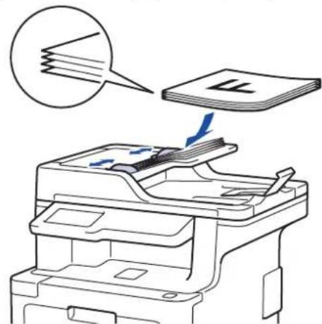 BROTHER MFC-L9570CDWTSP - Een document kopiëren - 1