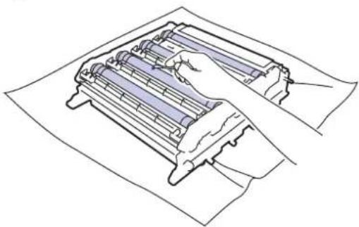 BROTHER MFC-L9570CDWTSP - De drumeenheid schoonmaken - 10