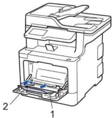 BROTHER MFC-L9570CDWTSP - Papier in de multifunctionele lade (Multif. lade) plaatsen - 3