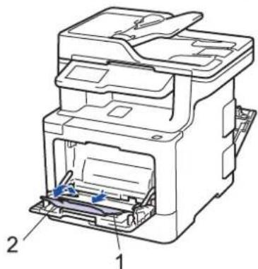 BROTHER MFC-L9570CDWTSP - Etiketten plaatsen en bedrukken met de Multif. lade - 3