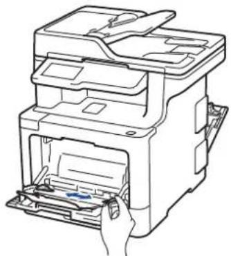 BROTHER MFC-L9570CDWTSP - Enveloppen plaatsen en bedrukken met de Multif. lade - 6