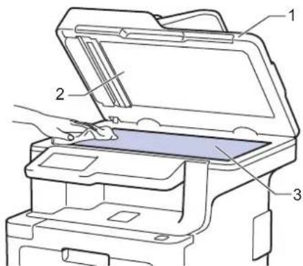 BROTHER MFC-L9570CDWTSP - De scanner schoonmaken - 1