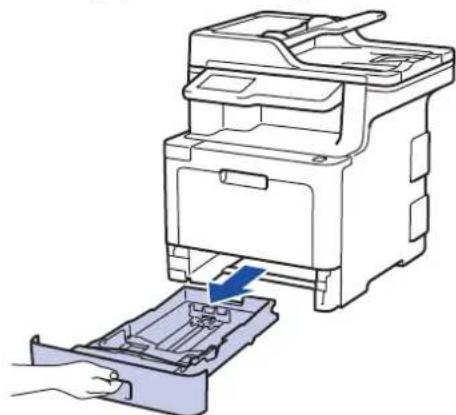 BROTHER MFC-L9570CDWTSP - Papier in de papierlade plaatsen - 1