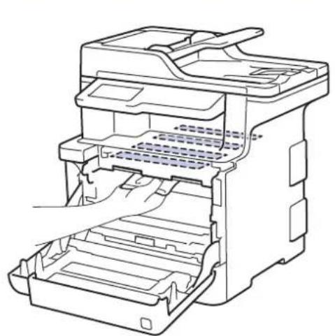 BROTHER MFC-L9570CDWTSP - De vensters van de laserscanner reinigen - 5
