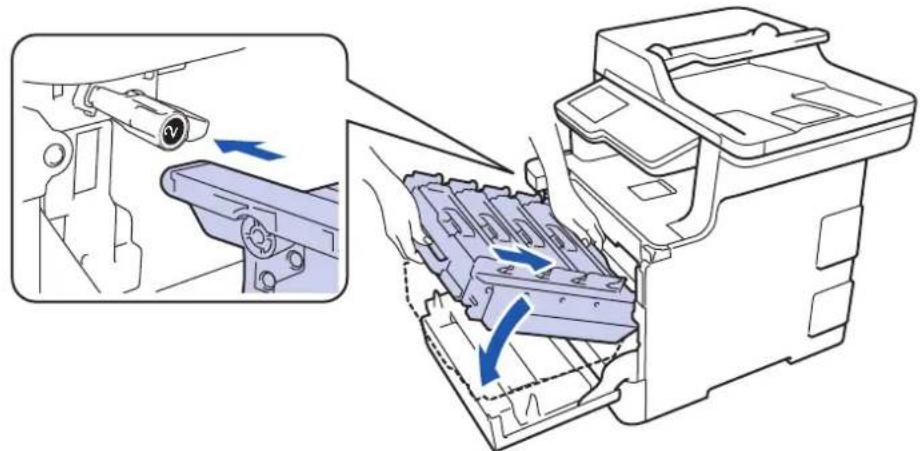 BROTHER MFC-L9570CDWTSP - De vensters van de laserscanner reinigen - 7