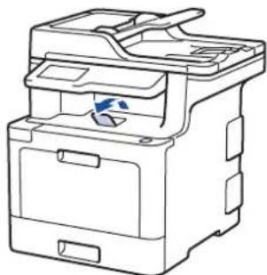 BROTHER MFC-L9570CDWTSP - Papier in de multifunctionele lade (Multif. lade) plaatsen - 1