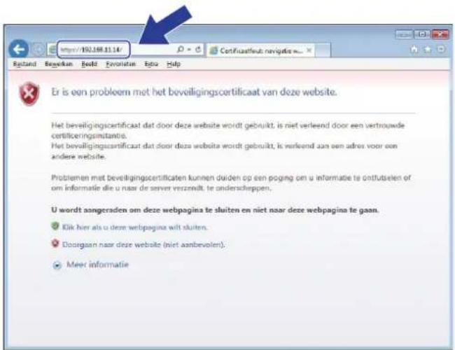 Er is een probleem met het bevoiligingscertificaat van deze website. Het bevoiligingscertificaat dat door deze website wordt gebruikt, is niet verleend door een vertrouwde certificieringsimstantie. Het bevoiligingscertificaat dat door deze website wordt gebruikt, is verleend aan een adres voor een andere website. Problemen met bevoiligingscertificaten kunnen duiden op een poging om u informatie te ontfutselen of om informatie die u naar de server verzendt, te anderschappen. U wordt aangeraden om deze webpagina te sluiten en niet naar deze webpagina te gaan. Ilik hier als u deze webpagina wit sluiten. Doorgaan naar deze website (niet aanbevolen). Meet informatie
