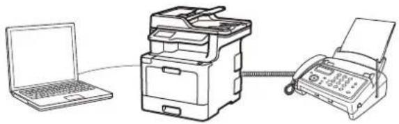 BROTHER MFC-L9570CDWTSP - Overzicht van PC-FAX (Windows®) - 1