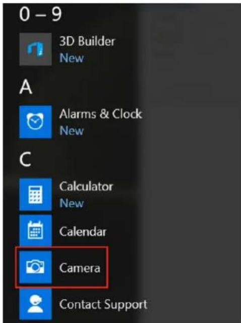 DELL Vostro 3576 - De app Camera starten - 2