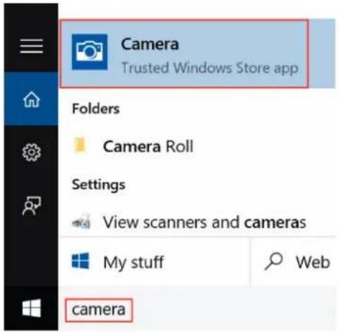 DELL Vostro 3576 - De app Camera starten - 3