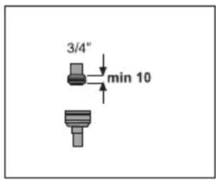 BEKO DFN 05211 X - Toegestane watertemperatuur: tot 25 °C - 2