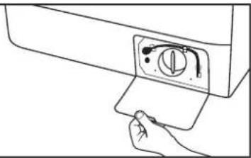BRANDT WFK 1448 e - SCHOONMAKEN VAN HET FILTER - 1