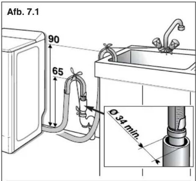 BRANDT WOT 24351 - Vervangen van de watertoevoerslang - 1