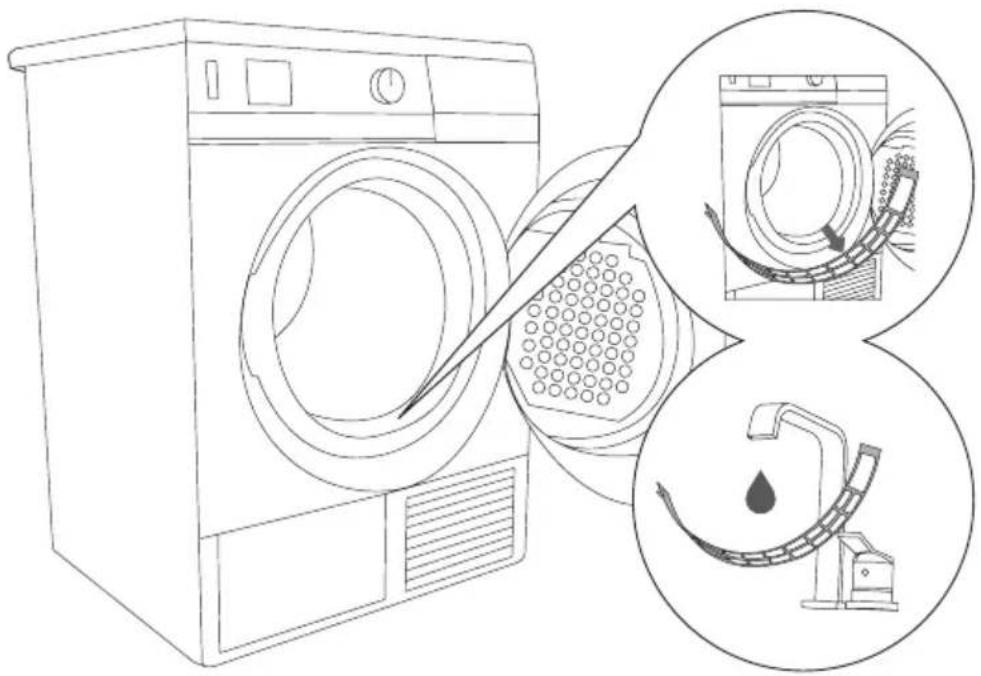 BRANDT BFD92AE - FILTER AAN DE ONDERKANT VAN DE DEUROPENING REINIGEN - 1