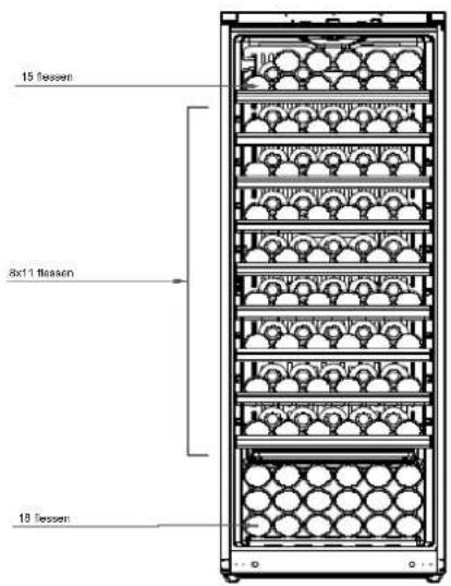 BRANDT CB1780 - Houten rekken (referentie 41X0550) - 1