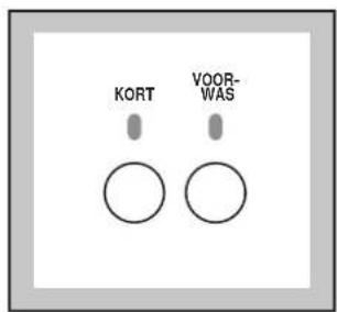 KORT VOOR- WAS