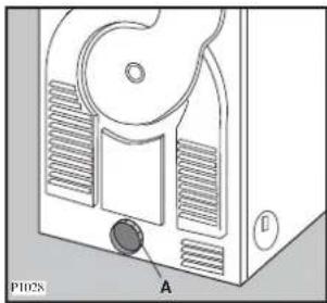 ZANUSSI ZTB 200 - Aanbrengen van een luchtafvoerslang - 1