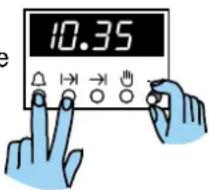 ZANUSSI BM902 - Het instellen van de dagelijke tijd (24 uur) - 1