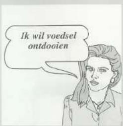 Ik wil voedsel ontdooien