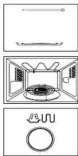 SAMSUNG GE 1072 S - Combinatiestand Magnetron + Grill - 1