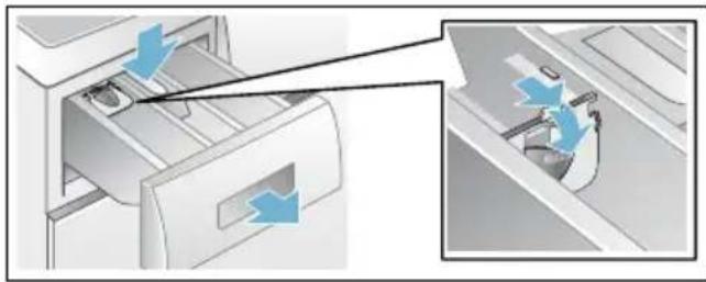 SIEMENS IQ700 WM14W542NL - Inzetstuk voor vloeibaar wasmiddel - 1
