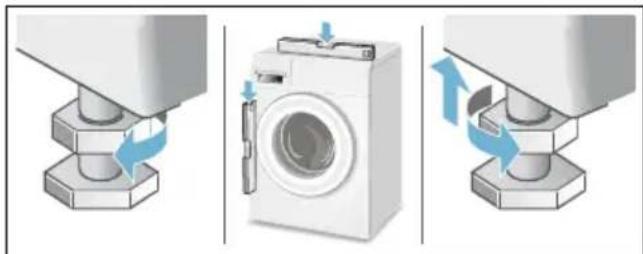 SIEMENS IQ700 WM14W542NL - ■ Afvoer in een sifon - 3