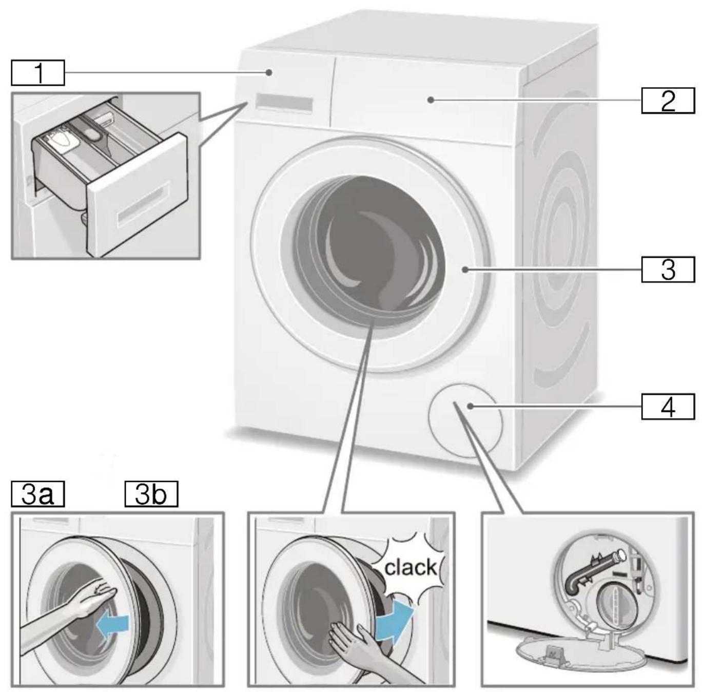 SIEMENS IQ700 WM14W542NL - Het apparaat leren kennen - 1