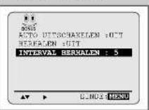 SAMSUNG SV-265X - Interval herhalen - 2