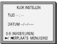 SEG VCR2360NL - De automatische instellingen (vervolg) - 5