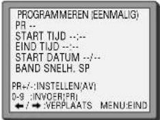 SEG VCR2360NL - De normale timer - 5