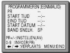 SEG VCR2360NL - De normale timer - 7